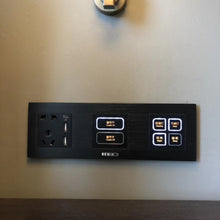  MEIDI Decorative Receptacle Wall Plate, 1-Gang Standard Size Outlet Decorator Cover, , Unbreakable Polycarbonate Dual Port Faceplates Covers