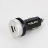 Car Charger, TESLKIT Smallest 4.8A All Metal USB Car Charger Fast Charge