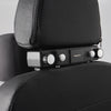 TESLKIT Car Headrest Pillow with Genuine Leather Memory Foam Supplier Black