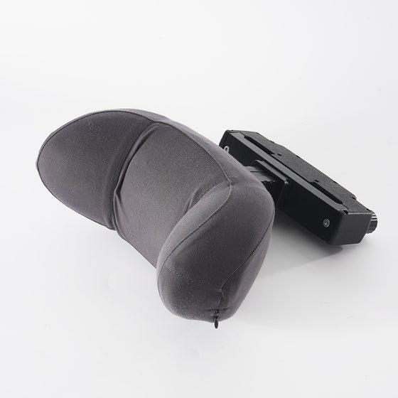 TESLKIT Car Headrest Pillow with Genuine Leather Memory Foam Supplier Black