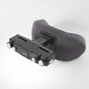 TESLKIT Car Headrest Pillow with Genuine Leather Memory Foam Supplier Black